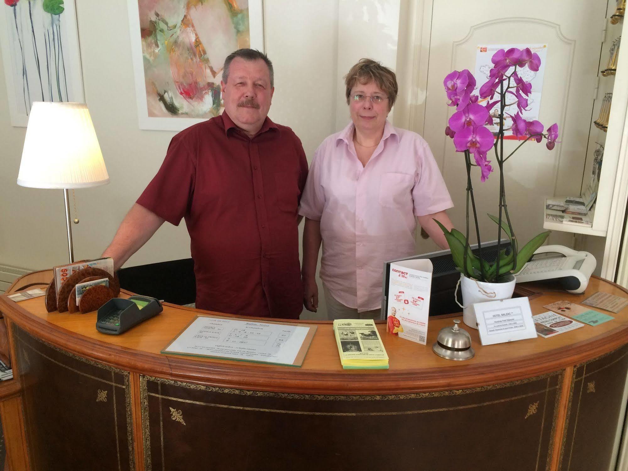 Balzac Hotel Fougères Eksteriør billede